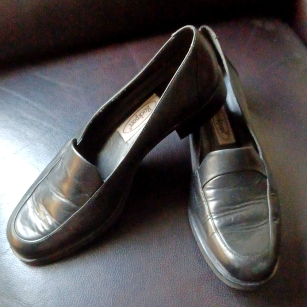 Rockport black shoes 8M